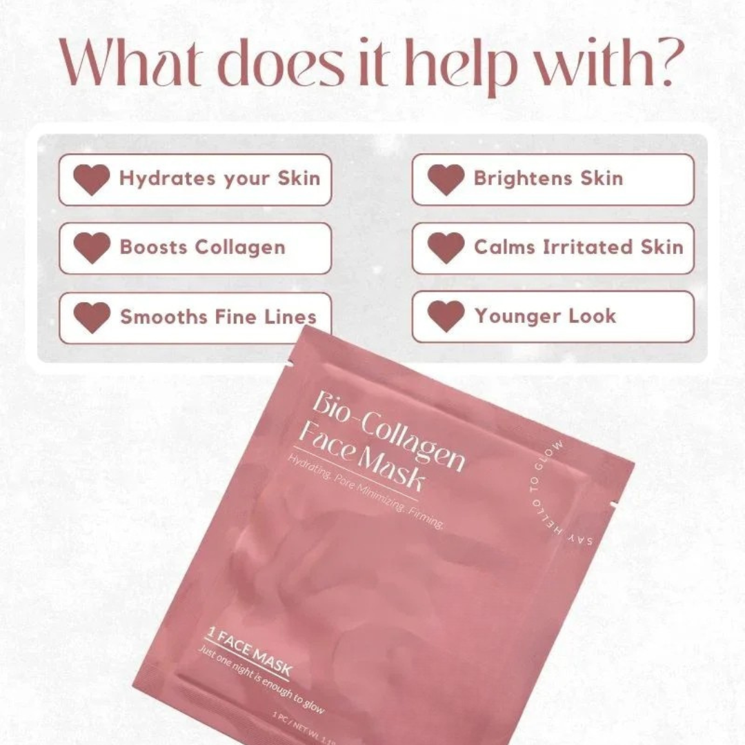 Glow by Giselle® Overnight Collagen Mask