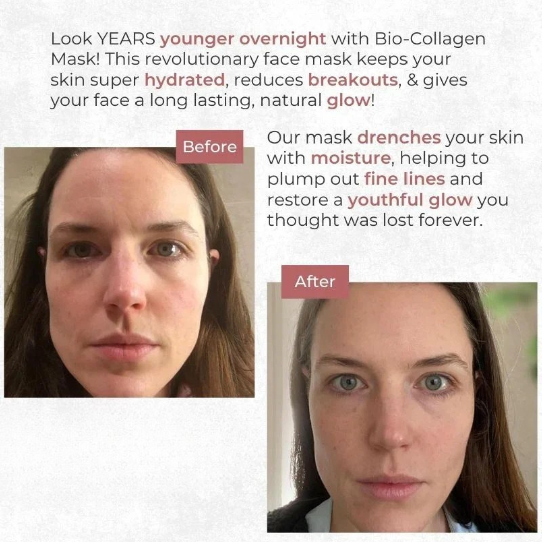 Glow by Giselle® Overnight Collagen Mask