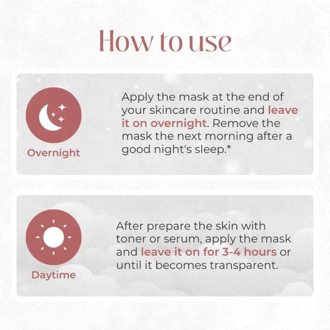 Glow by Giselle® Overnight Collagen Mask